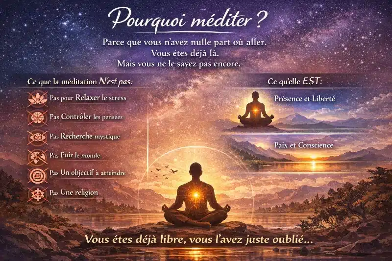 Pourquoi méditer ? 4 Pourquoi méditer